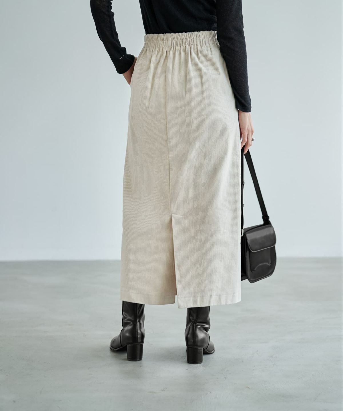 着用イメージ 166cm エクリュ