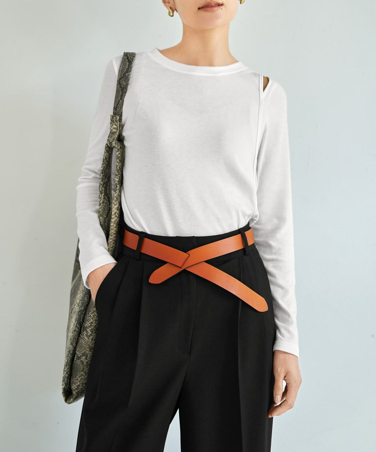 オレンジブラウン 