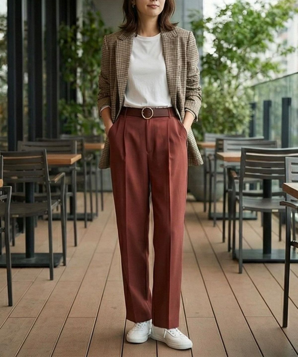 ダークブラウン×ゴールド 