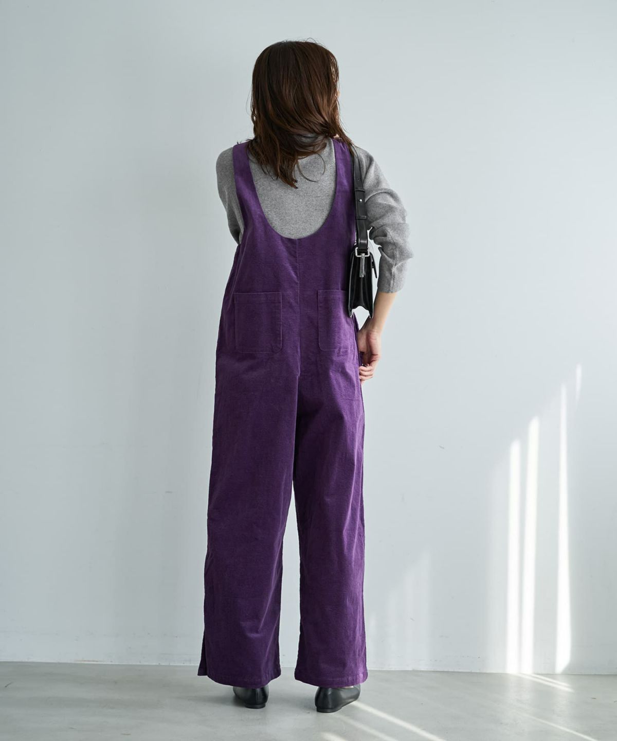 着用イメージ 166cm パープル 02サイズ