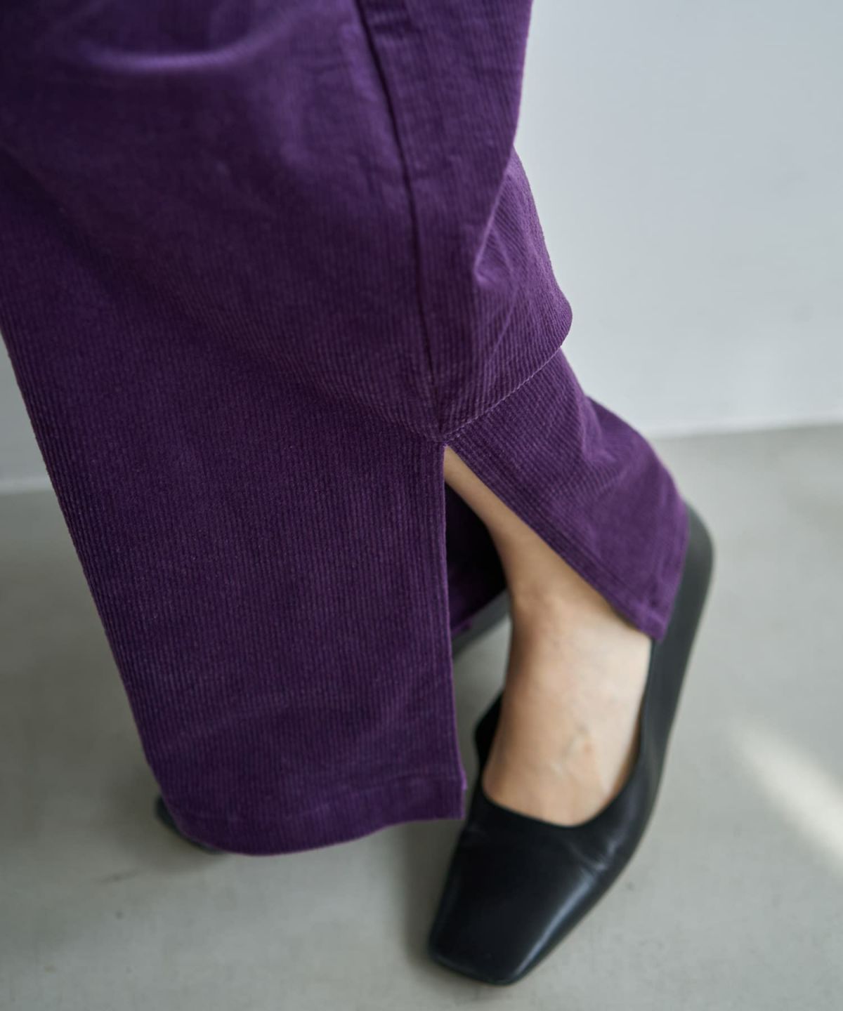 着用イメージ 166cm パープル 02サイズ