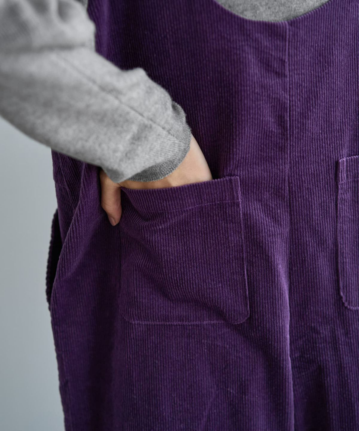 着用イメージ 166cm パープル 02サイズ