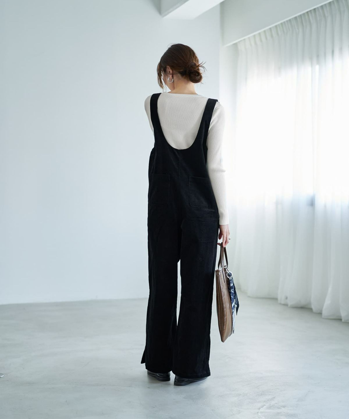 着用イメージ 166cm ブラック 02サイズ