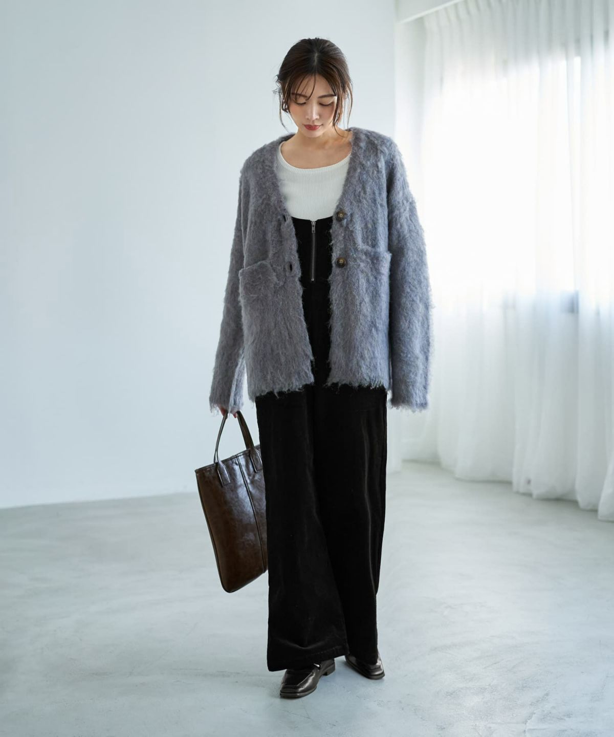 着用イメージ 166cm ブラック 02サイズ