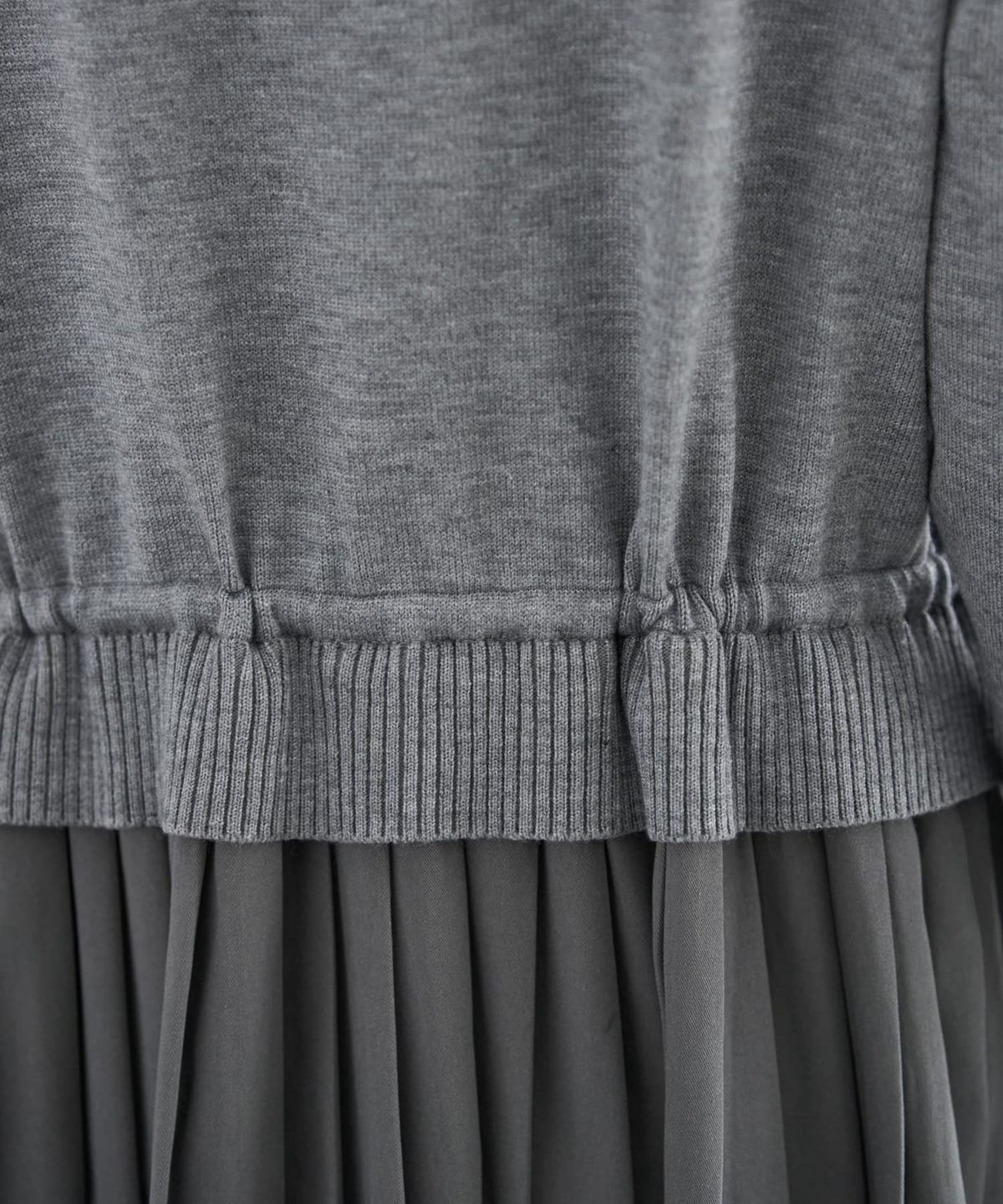 着用イメージ 166cm グレー