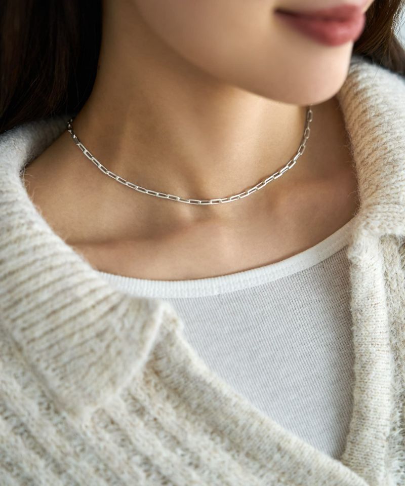 その他ブランド / ネックレス/SV925/レディース SV925スクエアオフチェーンネックレス | おしゃれな大人レディース