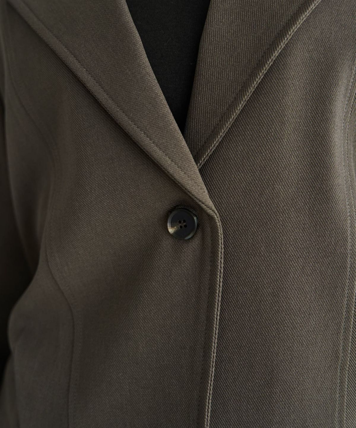 着用イメージ 166cm モカグレー