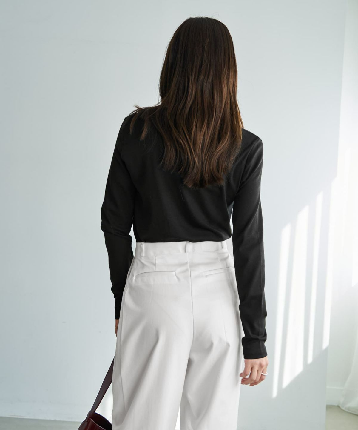 着用イメージ 166cm ブラック