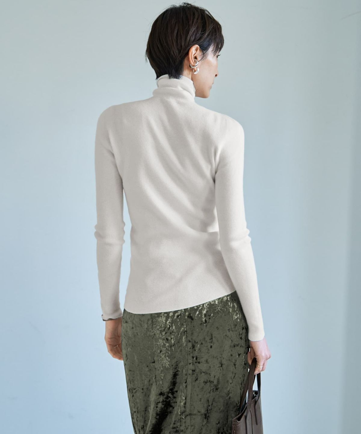 着用イメージ 167cm ホワイト