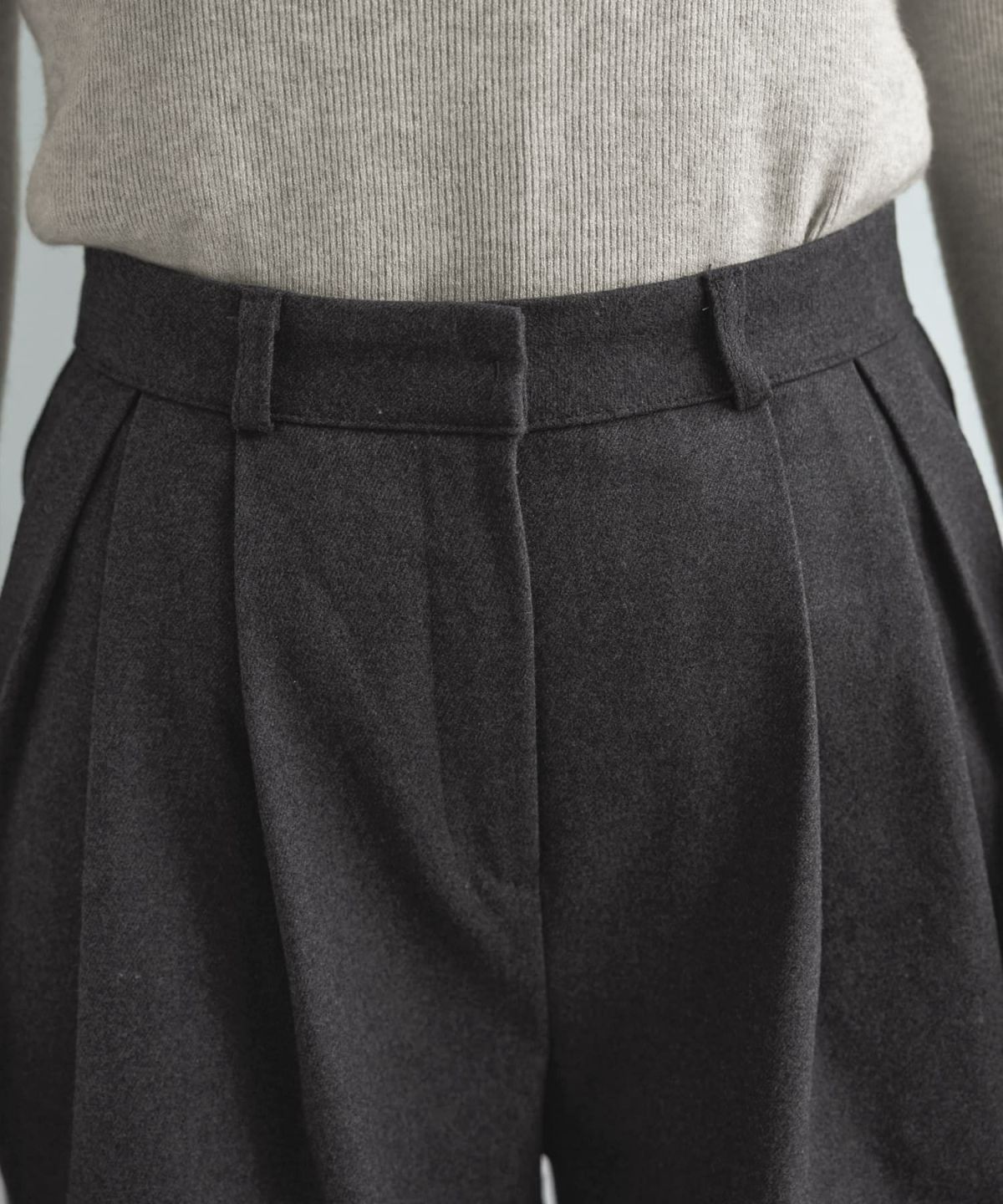 着用イメージ 166cm チャコール Sサイズ