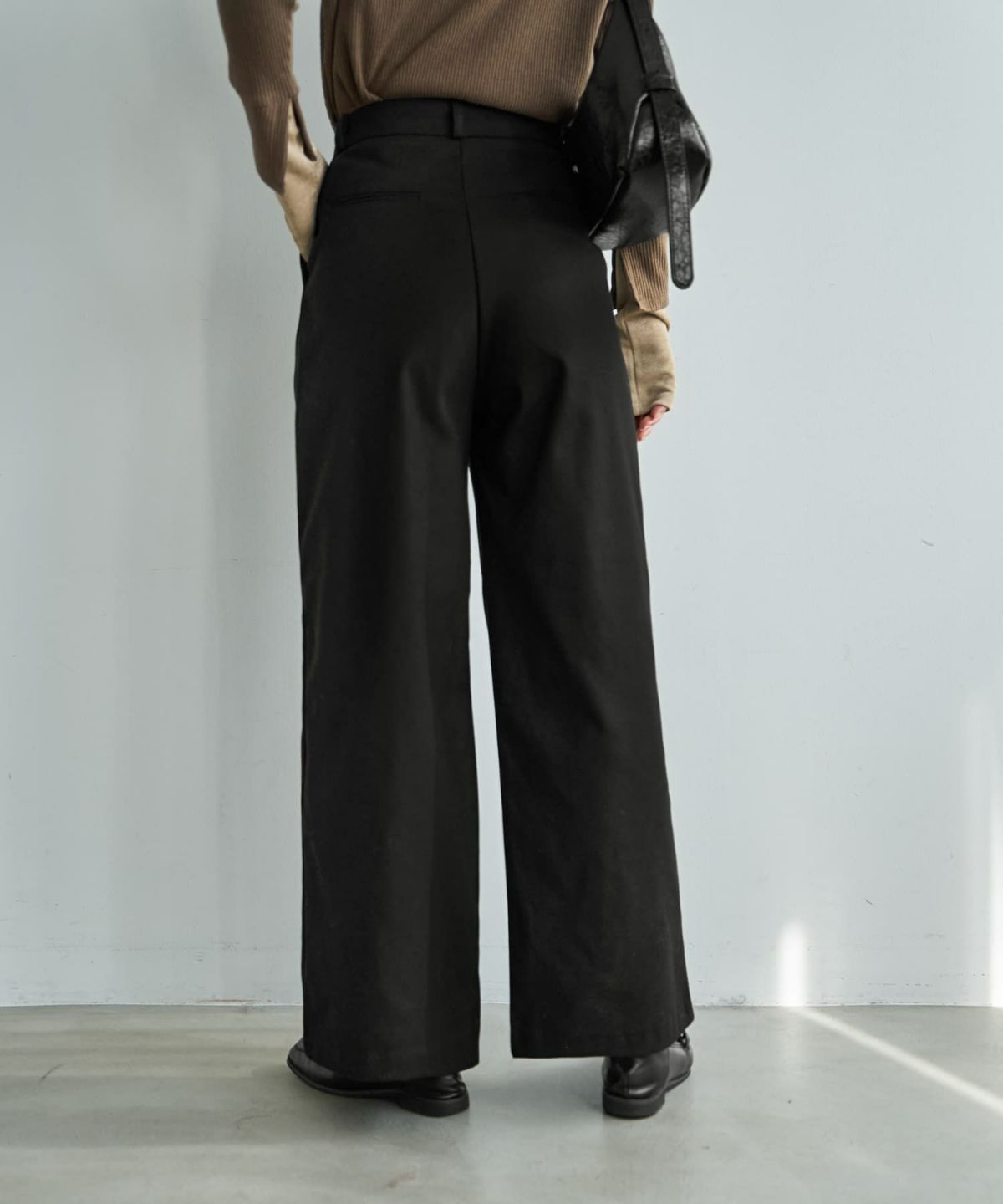 着用イメージ 166cm ブラック Sサイズ