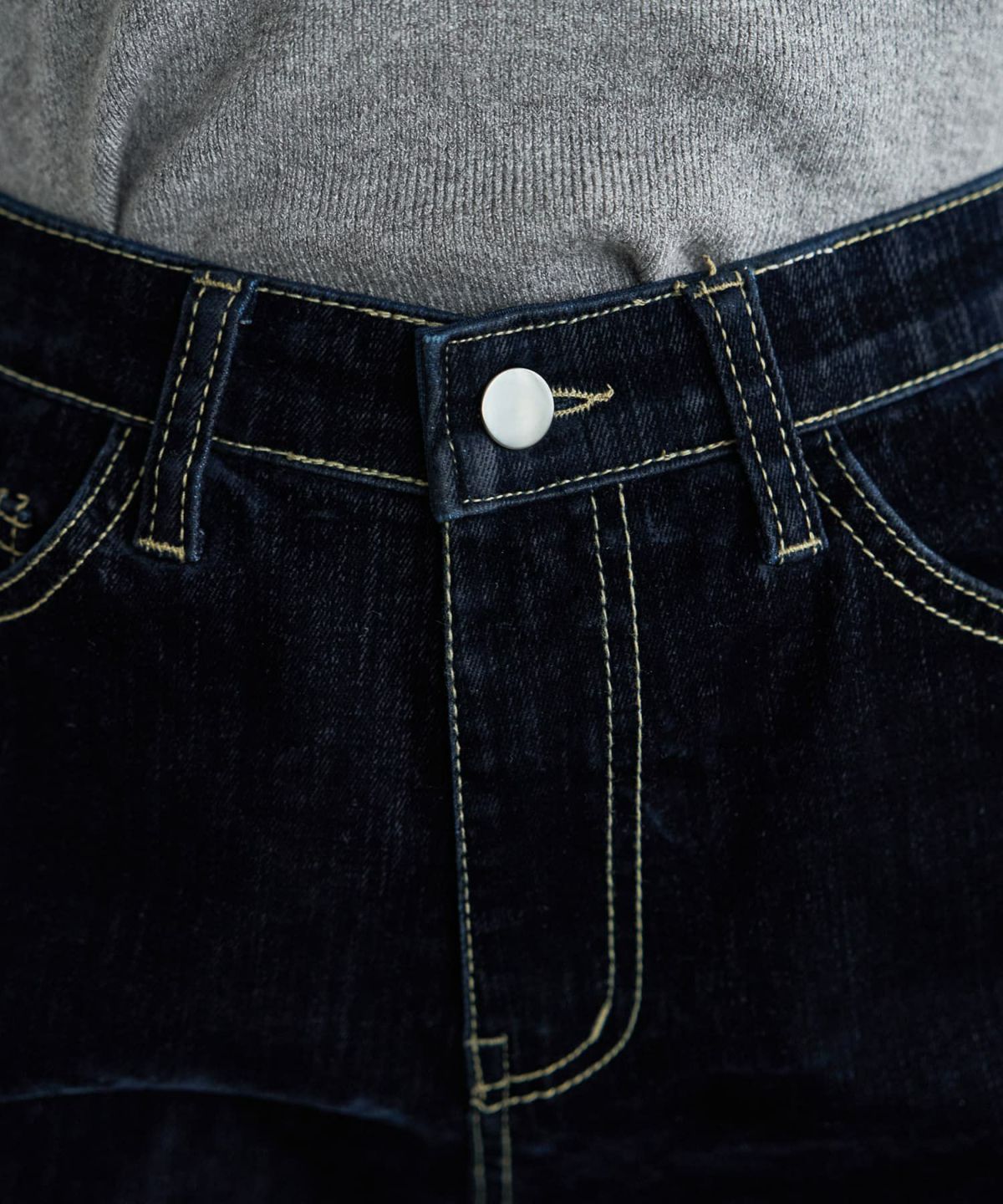 着用イメージ 166cm ネイビー Sサイズ