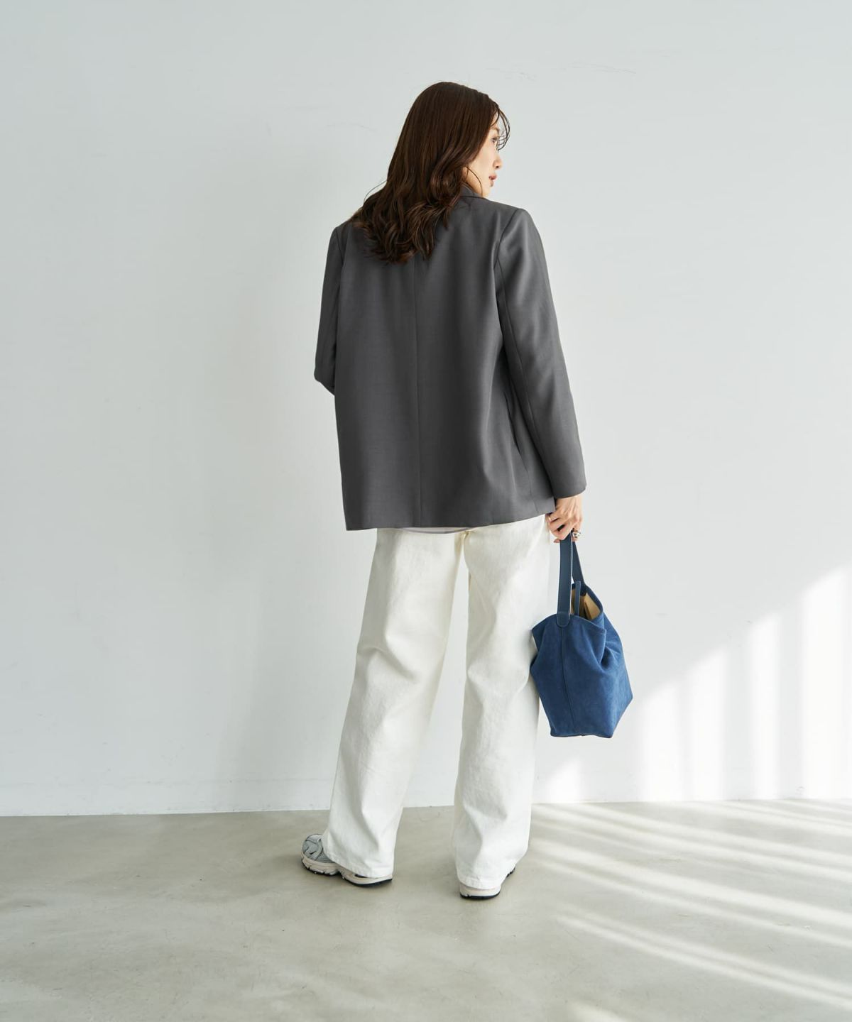 着用イメージ 165cm グレー