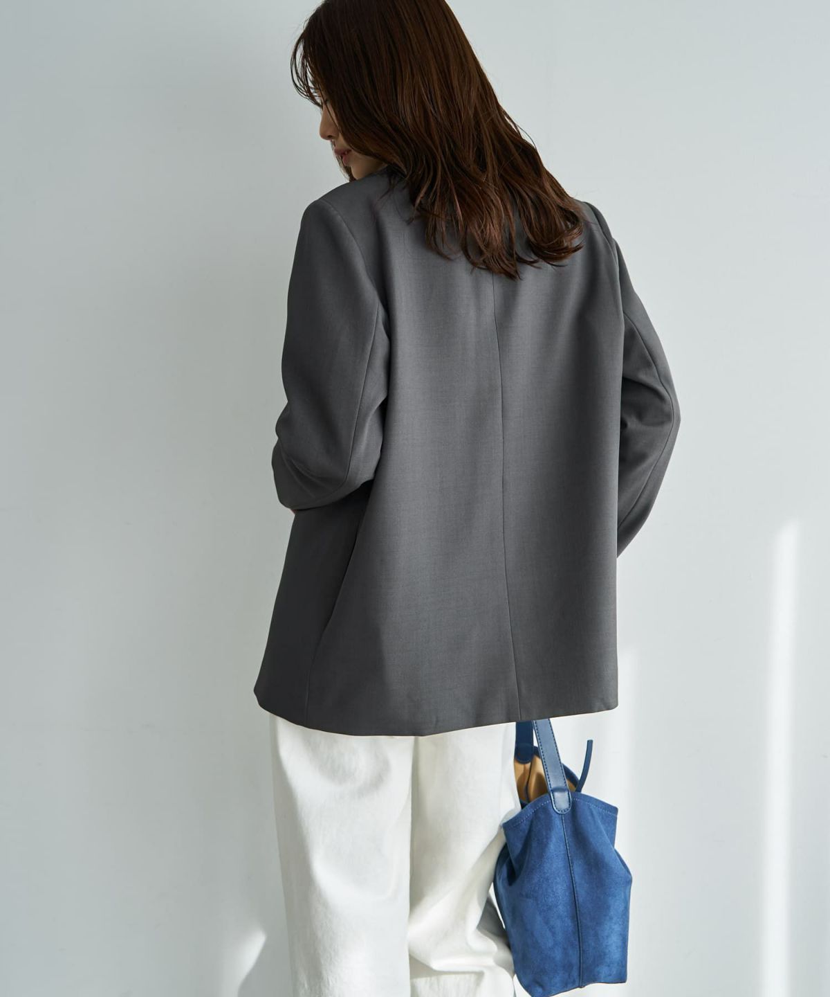 着用イメージ 165cm グレー