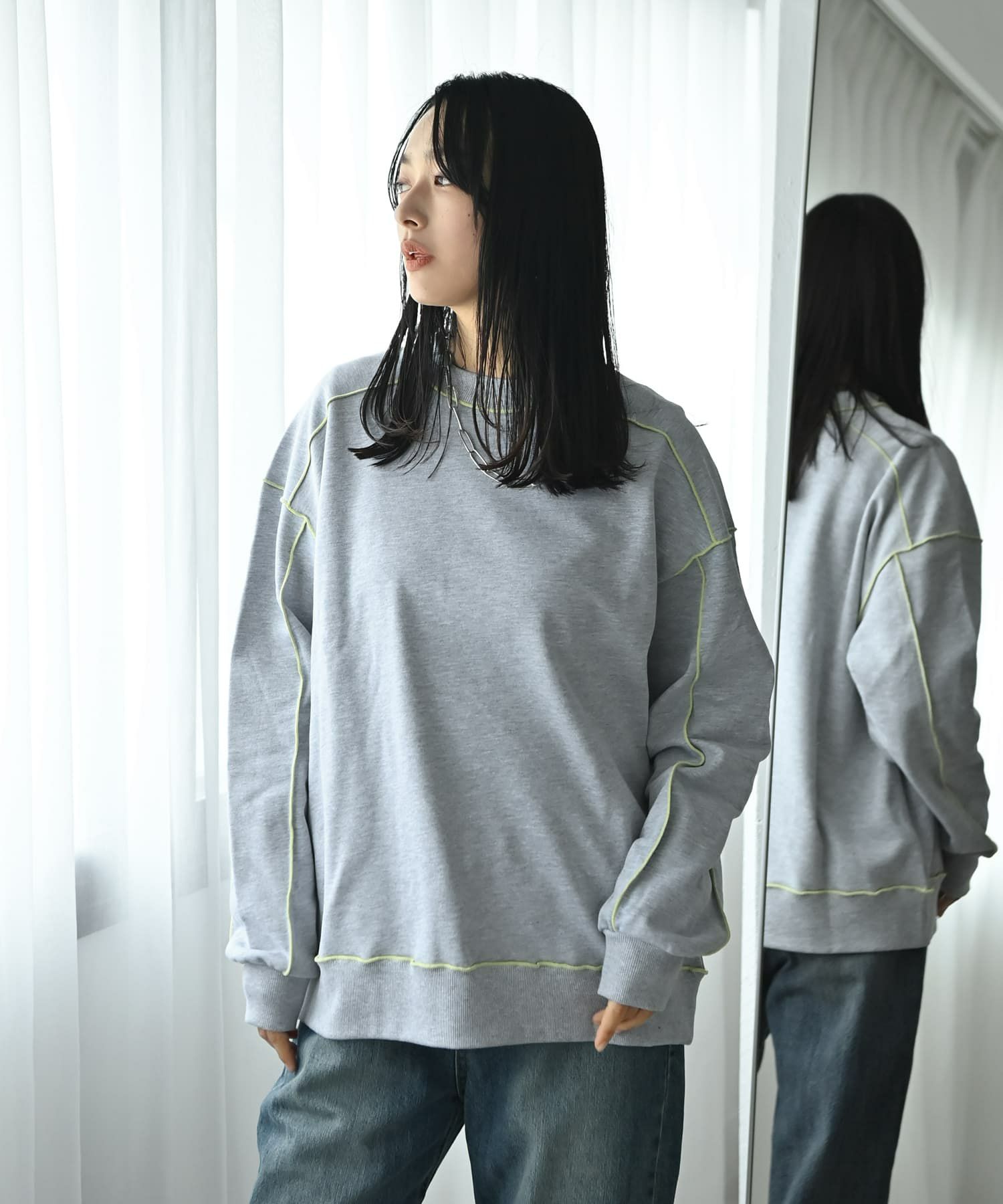 杢グレー