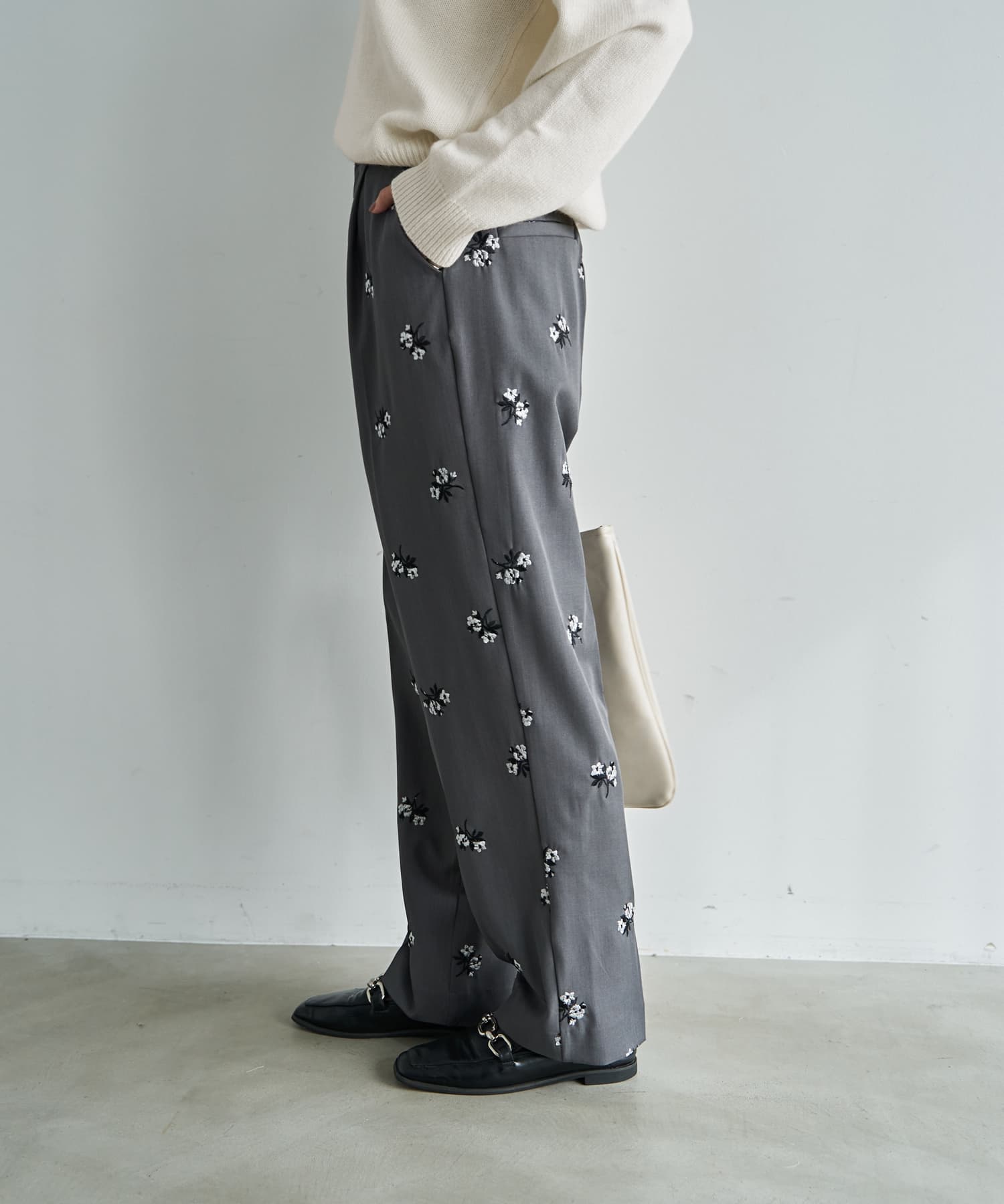 着用イメージ 166cm グレー 02サイズ