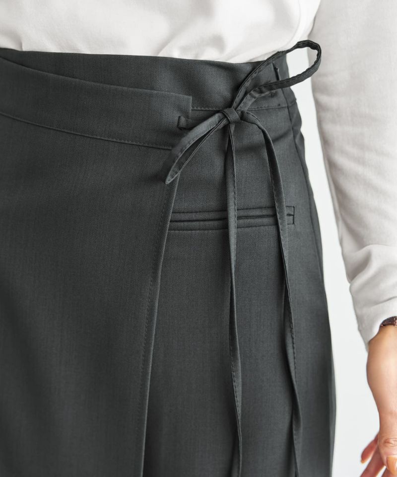 同梱不可商品]スタイリッシュラップスカート【予約】 | おしゃれな大人