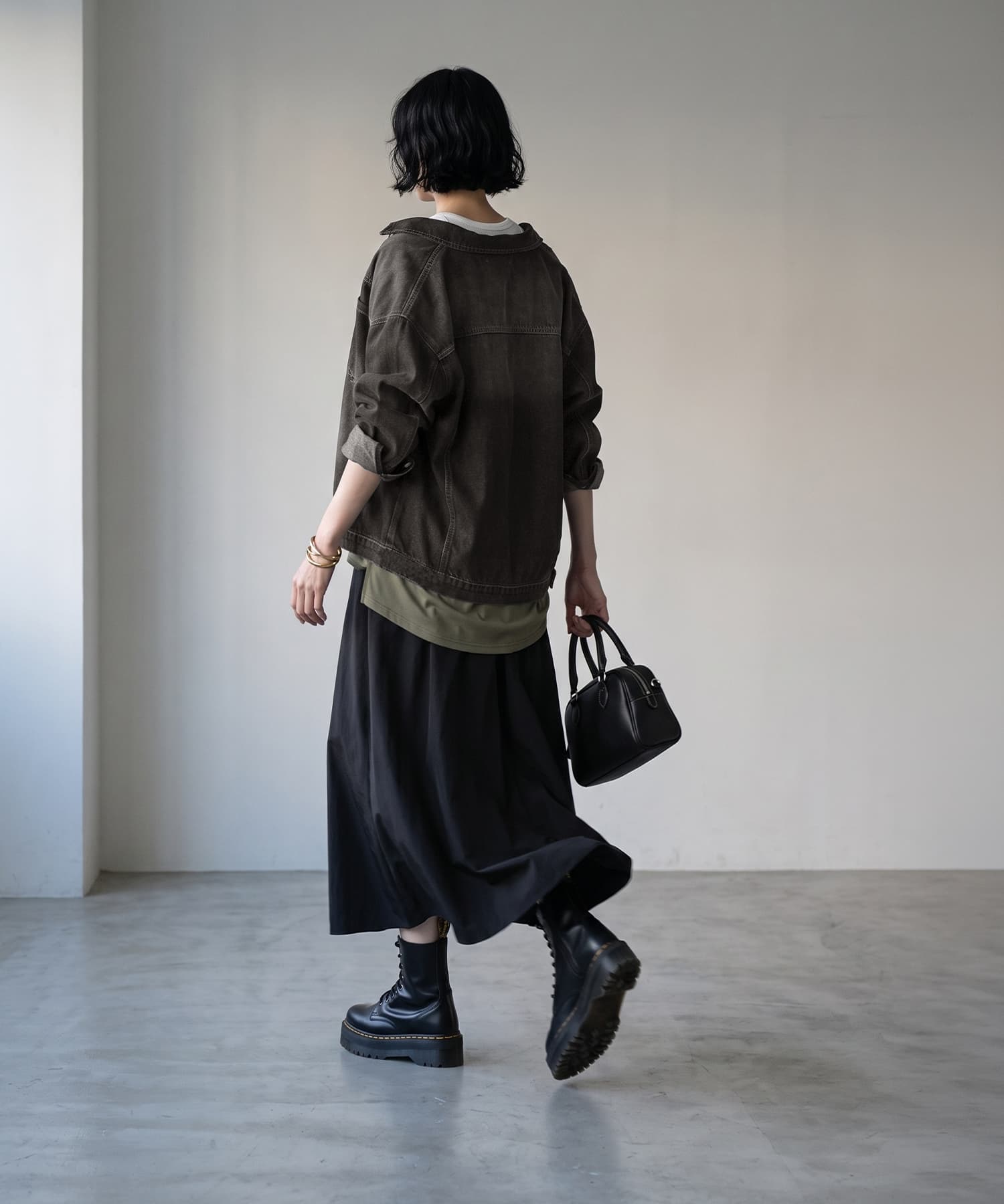 着用イメージ 167cm ブリーチ