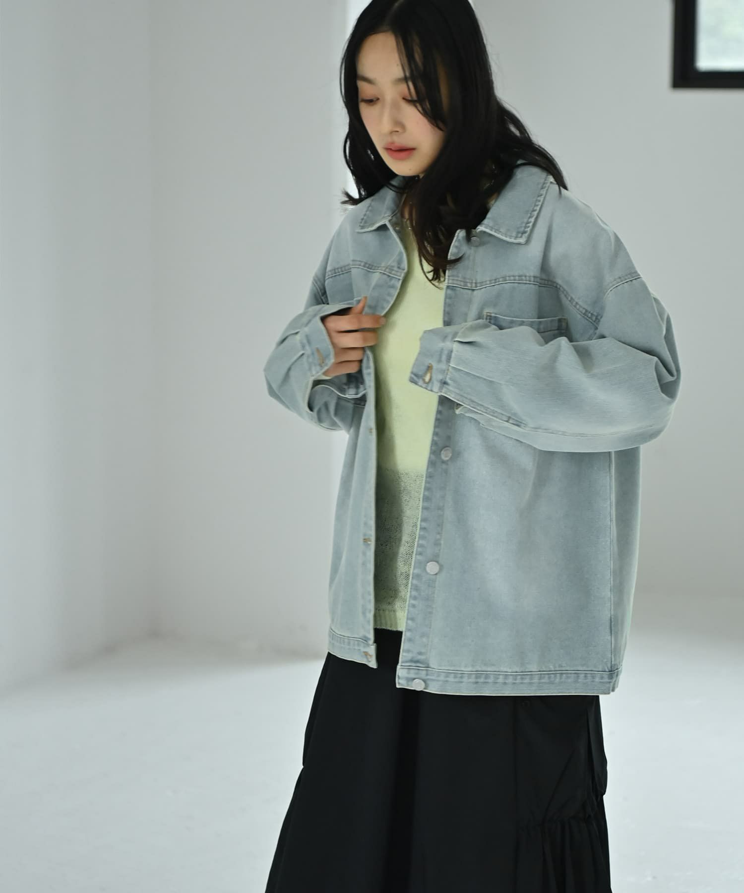 着用イメージ 167cm ブリーチ