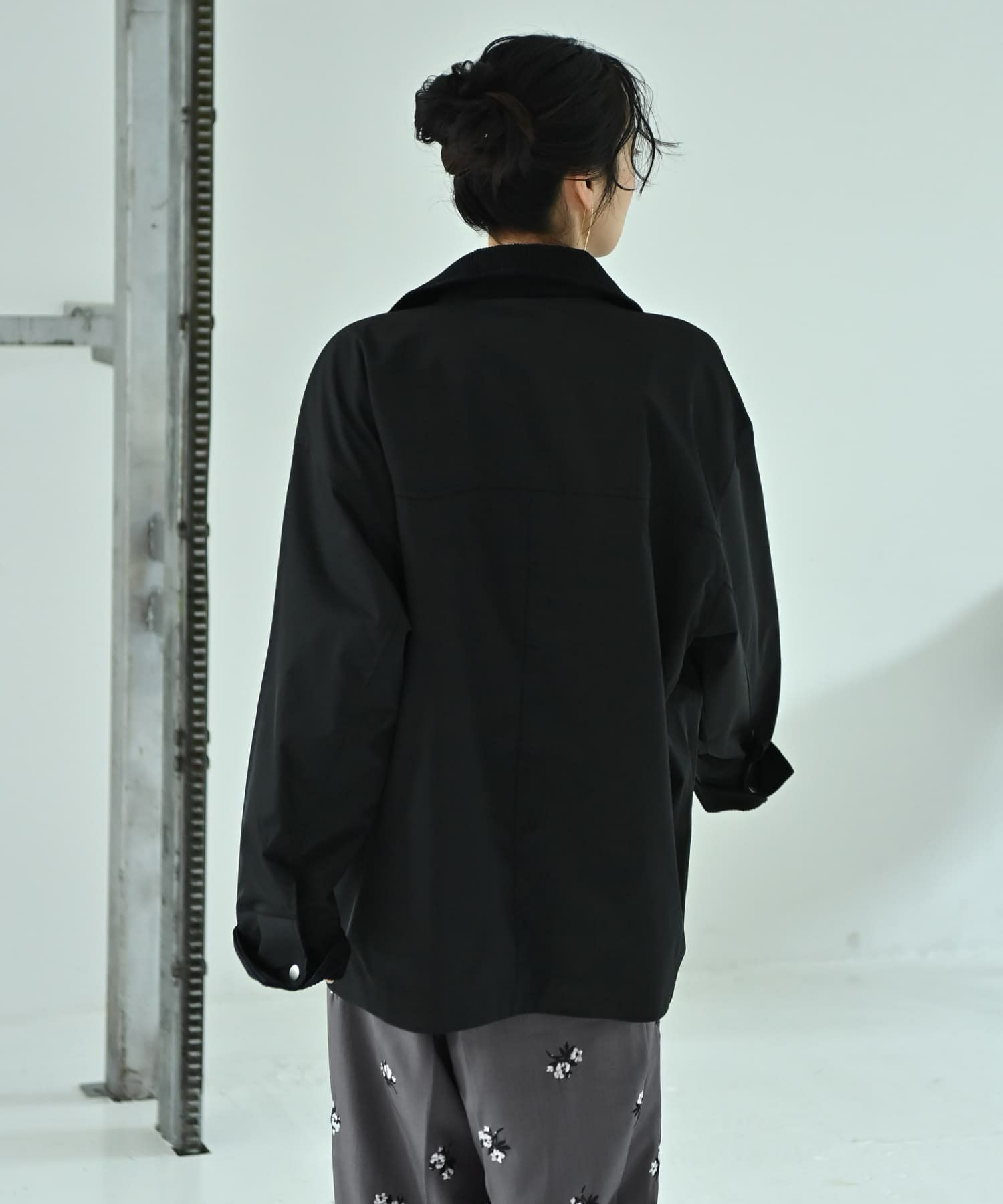 着用イメージ 167cm ブラック